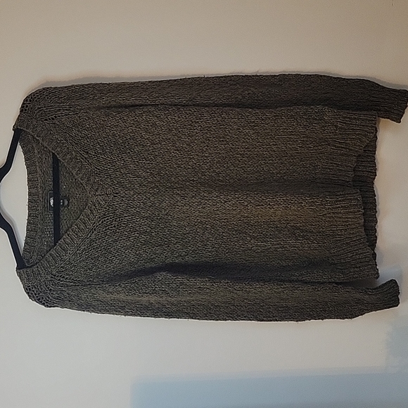 Roots Knit Sweater - green- size M - Picture 1 of 5